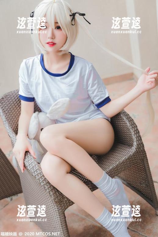 喵糖映画，蓝色幻想写真，美得让我想起海洋。有点想潜水？