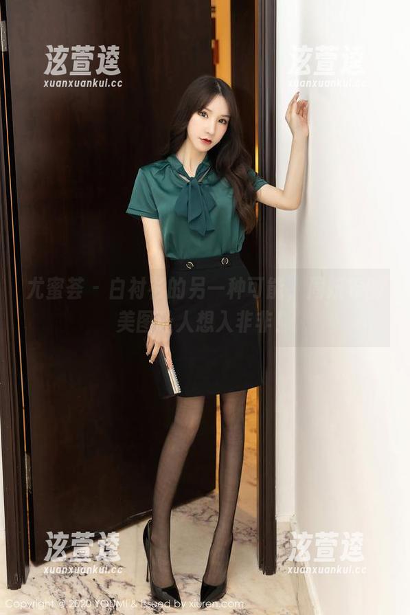尤蜜荟-周妍希 尤蜜荟 - 白衬衫的另一种可能,周妍希的美图让人想入非非!
