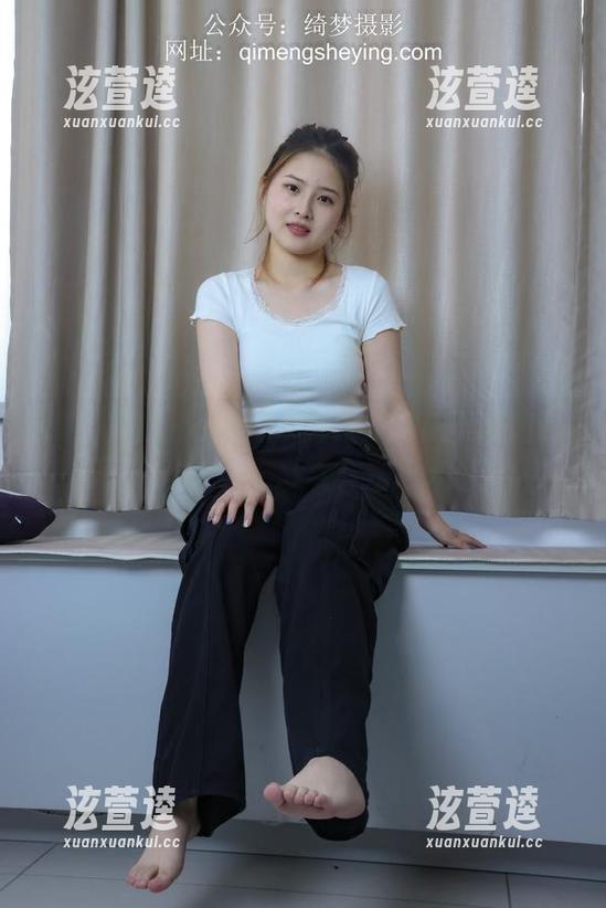 绮梦摄影-露露 绮梦摄影 - 无圣光x露露:网袜下的超现实主义写真秀