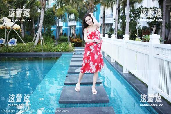 美媛馆 - 听说熊吖BOBO的浴缸能够洗净一夏，套图里流露的不只是水汽